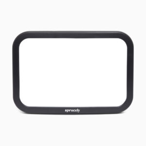 Sprucely Back Seat Mirror - Black