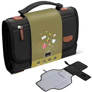 Alatino Portable Diaper Changing Pad