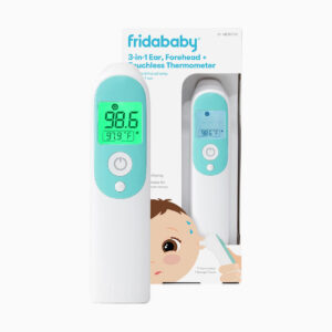 Frida Baby 3-in-1 Ear, Forehead + Touchless Infrared Thermometer