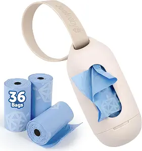 Jool Baby Disposable Diaper Bag Dispenser + 3 Refill Rolls (Lavender Scent)