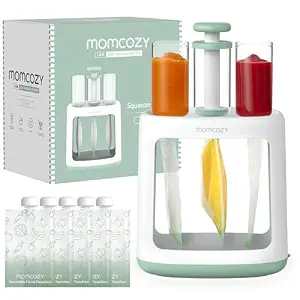 Momcozy Squeeze Station, Baby Food Maker, Pouch Filler for Baby Puree