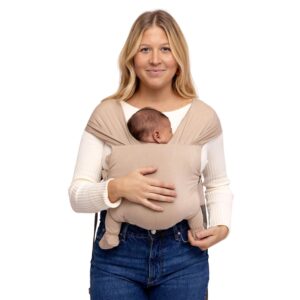 Newborn Aerial Buckle Wrap Carrier - Desert Lark